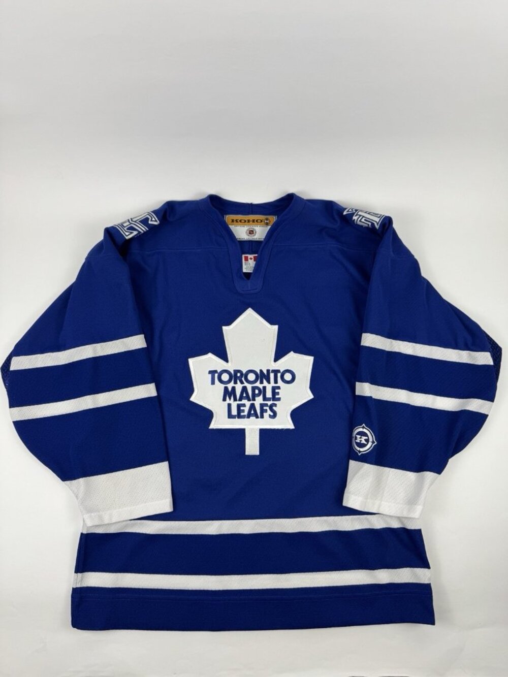 Vintage NHL Toronto Maple Leafs Koho Hockey Jersey Mens Size Medium Blue